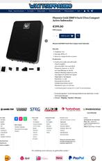 Phoenix Gold ZB8P 8 Inch Ultra Compact Activ Subwoofer 600W, Hifi-Focus, Aalsmeerderweg 173 1432 CL, Aalsmeer, Nieuw, Ophalen of Verzenden