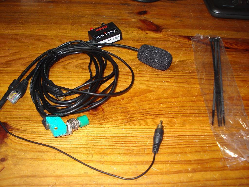 Te koop Icom Handsfree set met modulaire aansluiting, Ophalen of Verzenden, Nieuw, Zender en Ontvanger