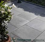 Keramische tegel, Roccia Carbon 60x60x4, Restpartij 10.08m²!, Ophalen of Verzenden, Nieuw, Keramiek, Terrastegels