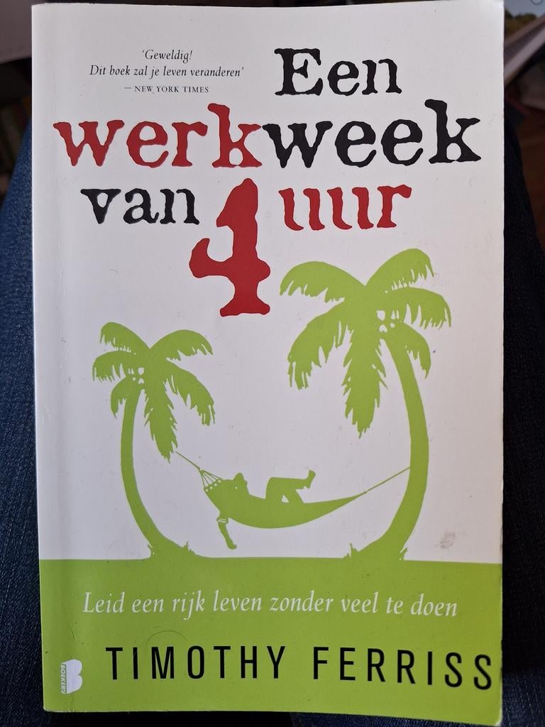 Timothy Ferriss - Een werkweek van 4 uur

ZGAN, Boeken, Ophalen of Verzenden, Zo goed als nieuw