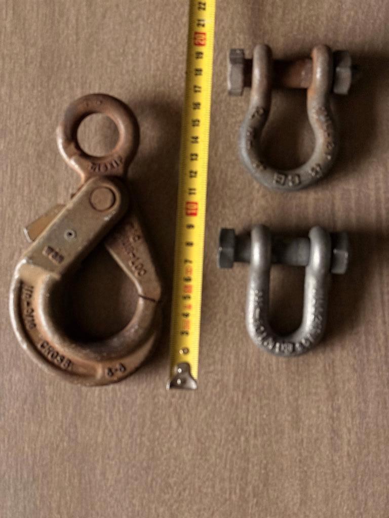 cross lock hijshaak 5 ton hijs vermogen, Ophalen of Verzenden, Gebruikt