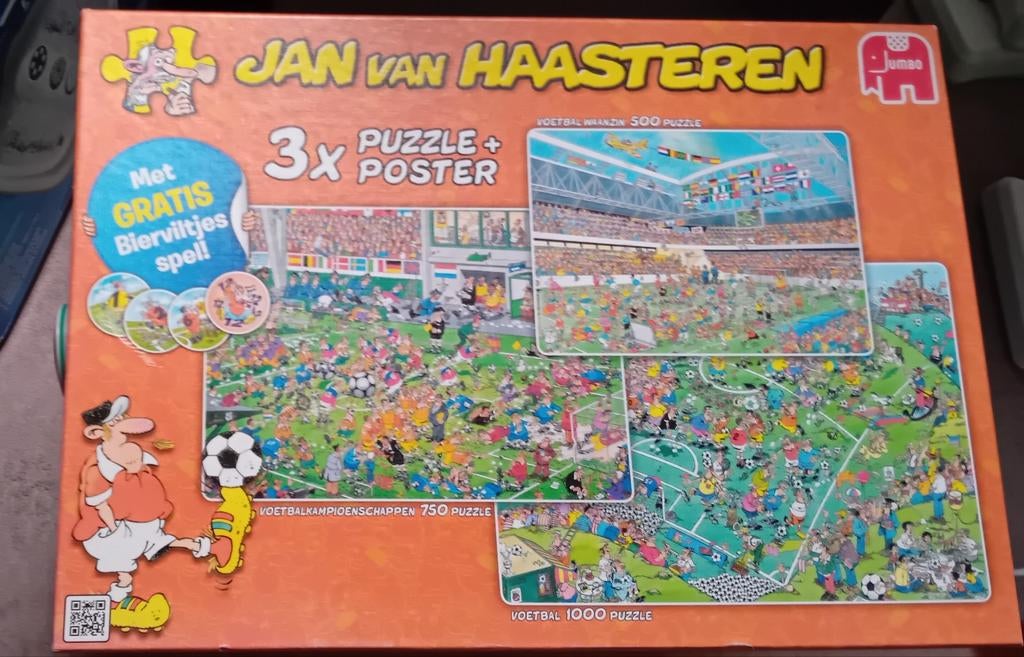Jan van Haasteren puzzels, Ophalen, 500 t/m 1500 stukjes, Gebruikt, Legpuzzel