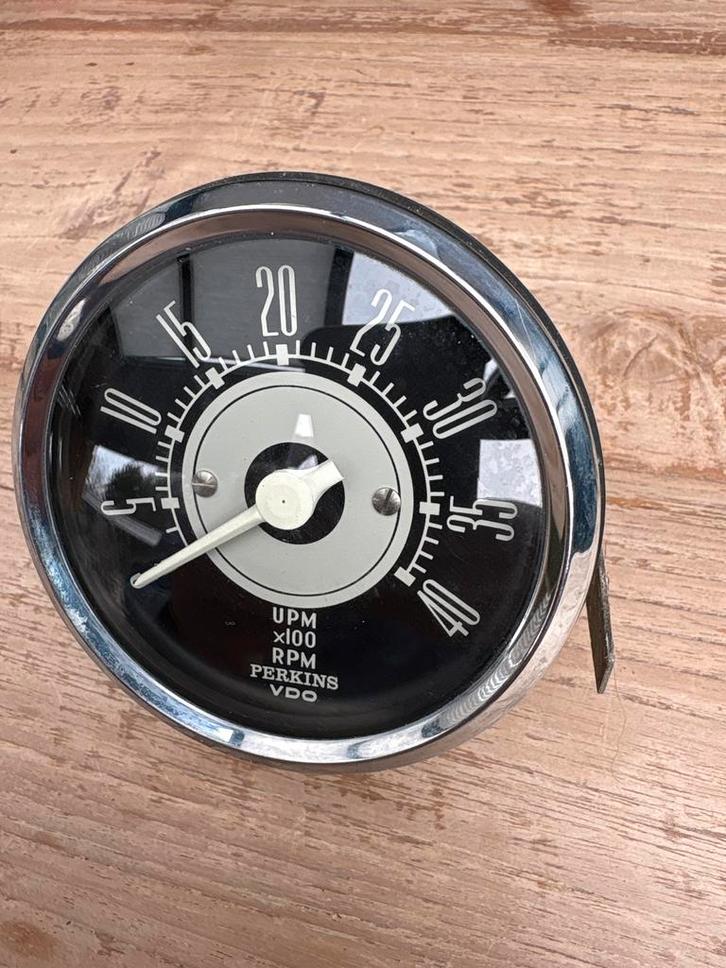 VDO Toerenteller Perkins 12V Oldtimer, Auto-onderdelen, Motor en Toebehoren, Oldtimer onderdelen, Gebruikt, Ophalen of Verzenden