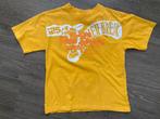 Z.G.A.N. Jongens t-shirt geel maat 128, Ophalen of Verzenden, Zo goed als nieuw, Jongen, Shirt of Longsleeve