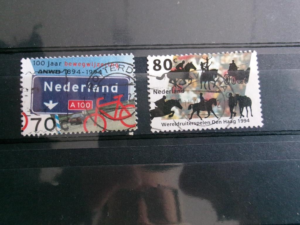 1994 - anwb en ruiterspelen (479b), Postzegels en Munten, Verzenden, Gestempeld