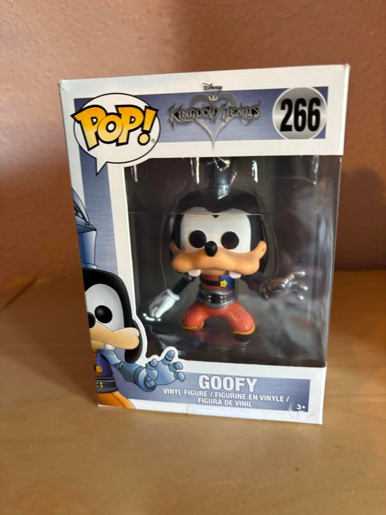 Funko Pop! Goofy #266 Kingdom Hearts Vinyl Figuur, Ophalen of Verzenden, Zo goed als nieuw