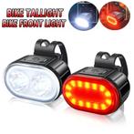 LED Fietsverlichting Set - USB Oplaadbaar, Verlichtingsset, Nieuw, Ophalen of Verzenden, Oplaadbaar