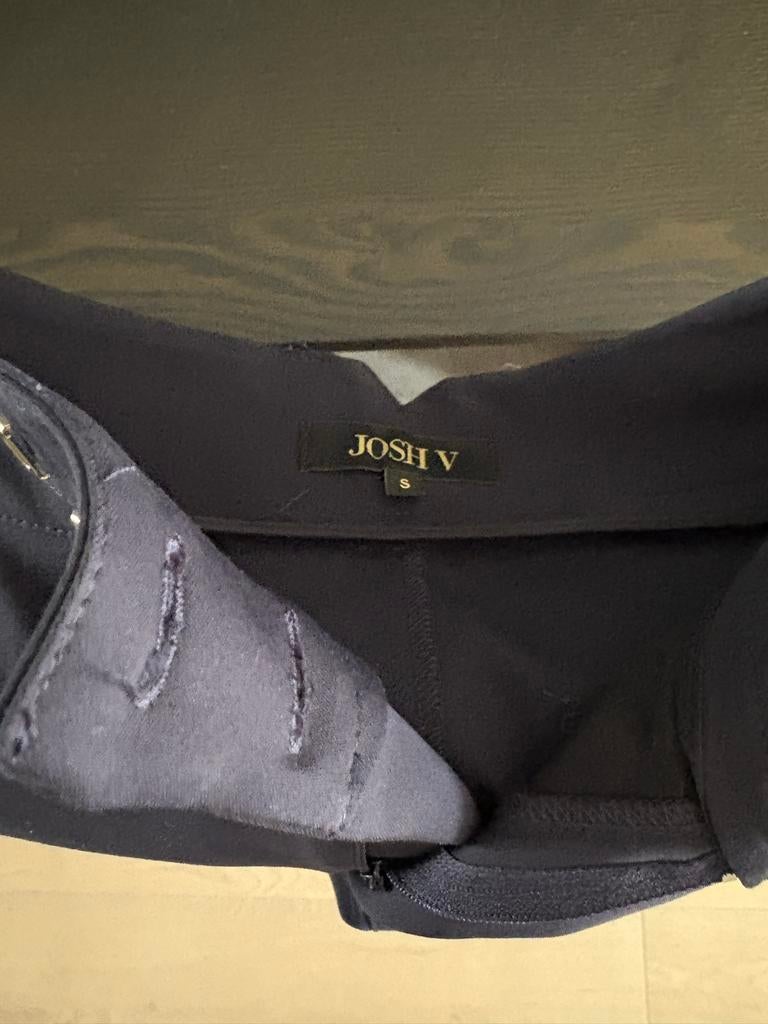 Josh V Donkerblauwe Broek Maat S, Kleding | Dames, Ophalen, Blauw, Zo goed als nieuw, Maat 36 (S)