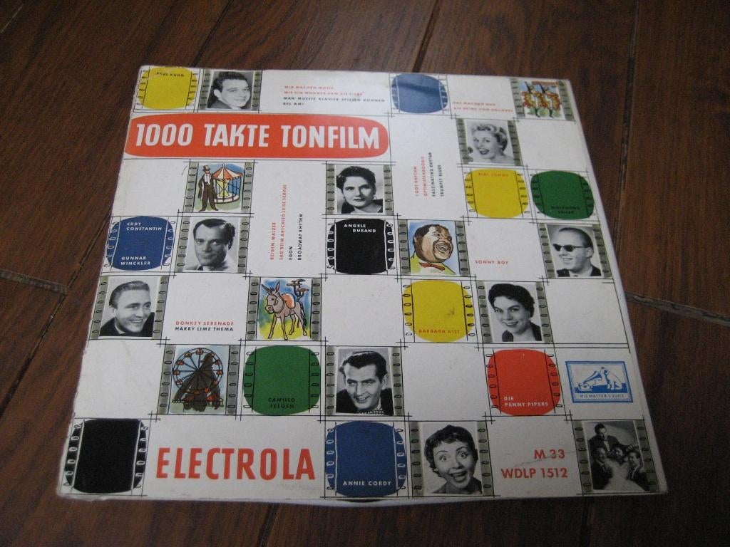10 inch fifties verzamel lp 1000 takte tonfilm electorola, Ophalen of Verzenden, Gebruikt, 10 inch