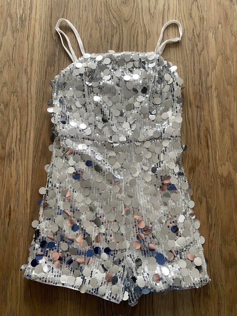 Nieuw glitter broekpakje, Ophalen, Nieuw, Maat 36 (S), Overige kleuren