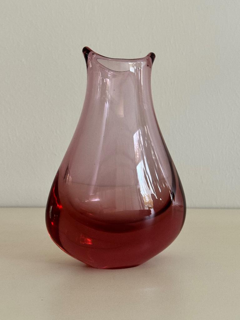 Glazen vaas, Ophalen, Gebruikt, Overige kleuren, Glas