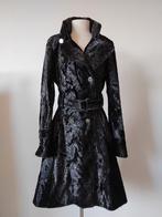 Zwarte dames trenchcoat faux fur Karen Millen 34/36, Kleding | Dames, Jassen | Winter, Karen Millen, Zwart, Ophalen of Verzenden