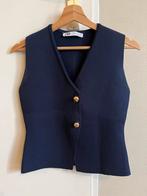 Zara marine blauwe gilet, Blauw, Ophalen of Verzenden, Zo goed als nieuw, Jasje