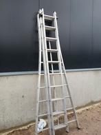 3 delige Altrex ladder 3x10 in nieuwstaat, Doe-het-zelf en Verbouw, Ladders en Trappen, Ophalen, Zo goed als nieuw, 4 meter of meer