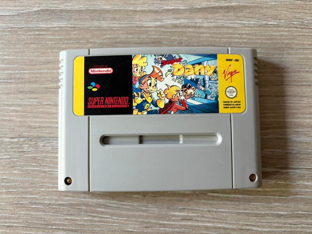 Super Dany Super Nintendo ZGAN, 1 speler, Ophalen of Verzenden, Zo goed als nieuw, Vanaf 3 jaar