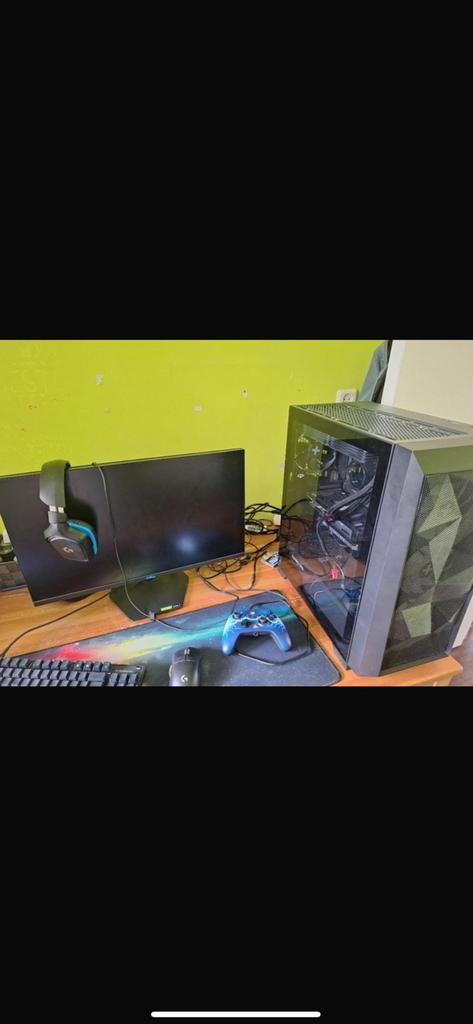 gaming pc 4060+i9+32gb ddr5, Ophalen, Zo goed als nieuw, Gaming, SSD