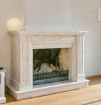 Natuursteen schouw wit marmer., Gebruikt, Overige soorten, Info@walstra.nl, Ophalen of Verzenden