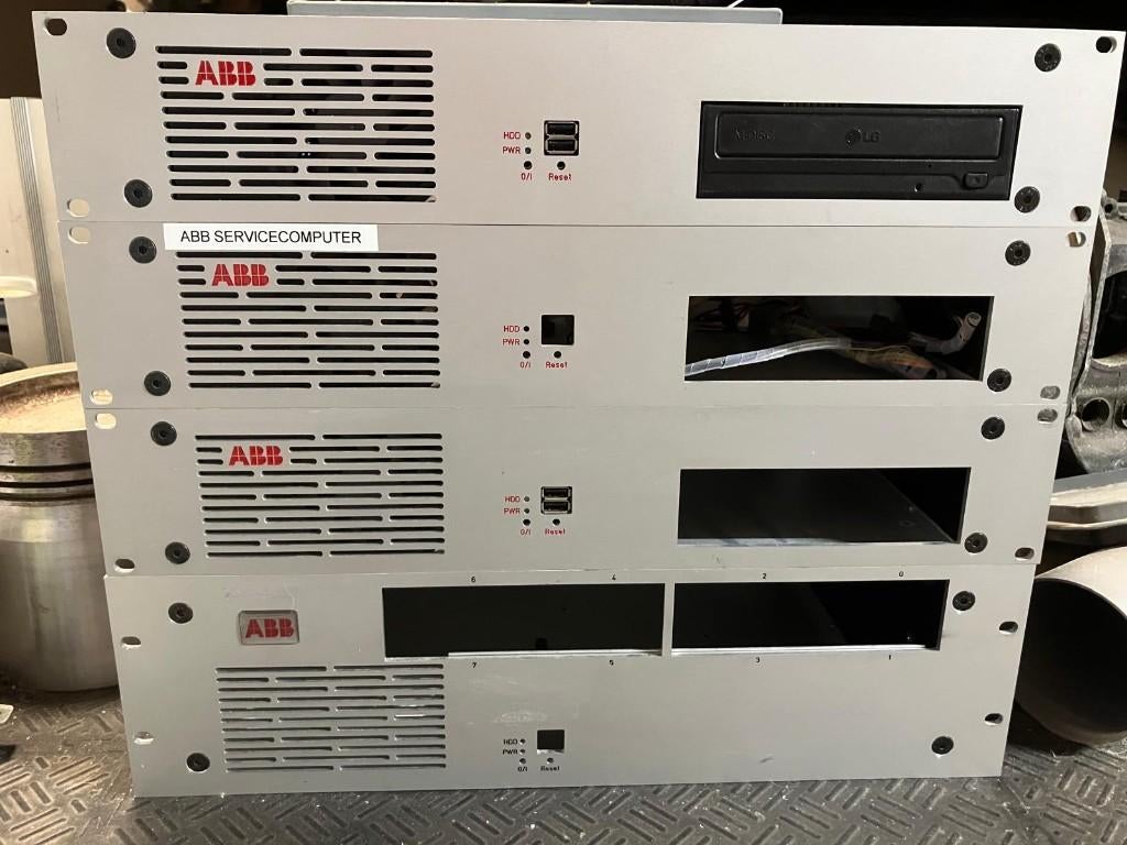 CNC 19"rack behuizing / PC / computer, Gebruikt, ABB, Overige soorten, Ophalen of Verzenden