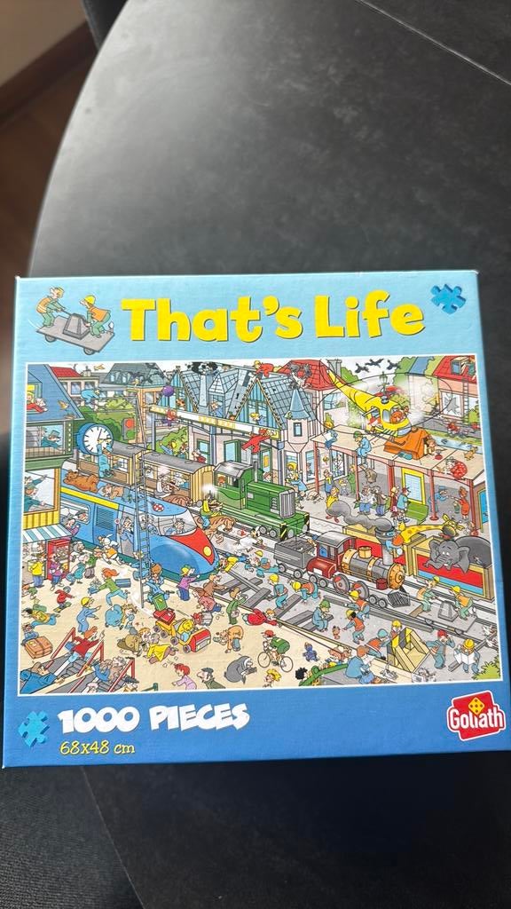 Thats Life puzzel trein, Ophalen of Verzenden, 500 t/m 1500 stukjes, Zo goed als nieuw