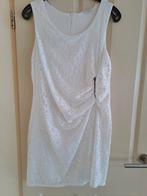Wit mouwloos kanten jurkje maat 40, Maat 38/40 (M), Wit, Ophalen of Verzenden, Miss Etam