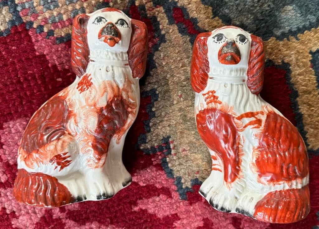 Staffordshire of hoeren hondjes, Antiek en Kunst, Ophalen of Verzenden