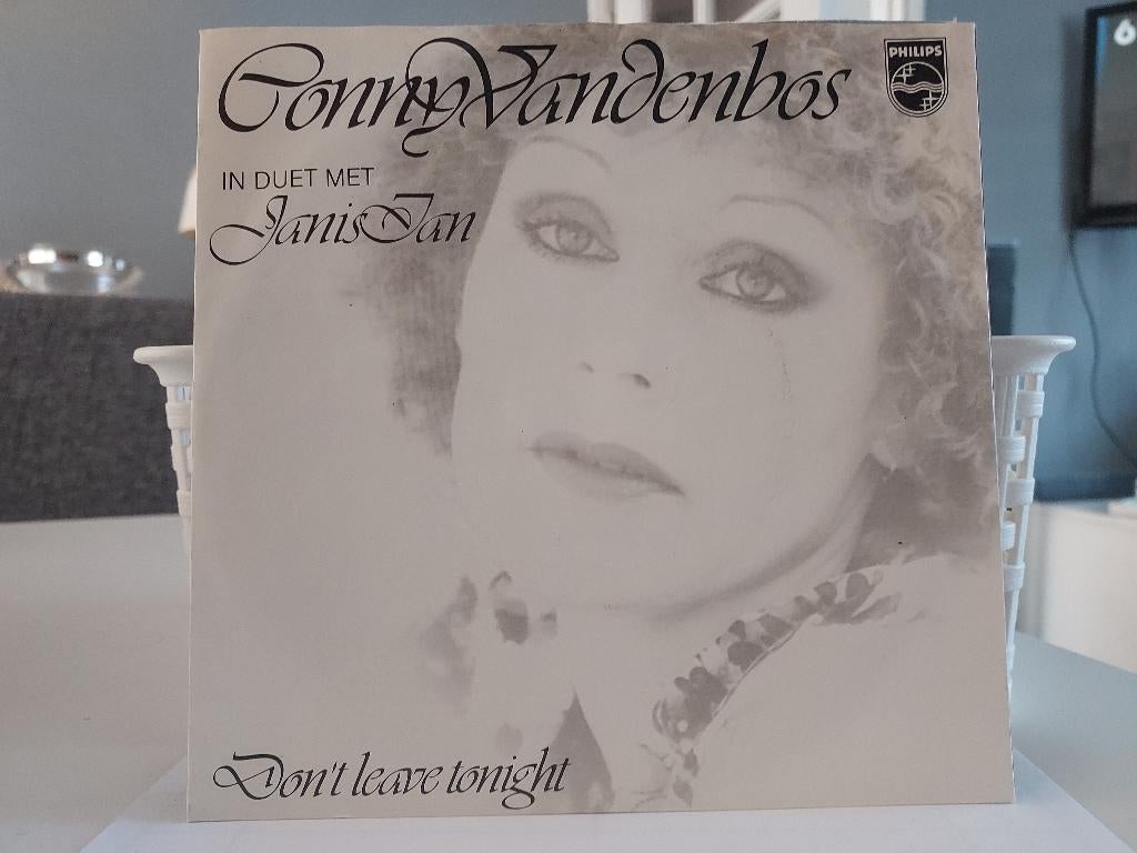 7" Single Conny Vandenbos - Don't Leave Tonight / Jacqueline, Gebruikt, 7 inch, Single, Ophalen of Verzenden