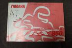 Yamaha TRX850 1995 motorrad bedienungs anleitung TRX 850, Ophalen of Verzenden, Yamaha