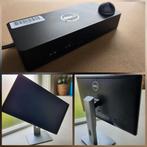 Thuiswerk pakket - 2 x monitor + dockingstation + kabels!, Computers en Software, IPS, Kantelbaar, Full HD, Ophalen of Verzenden