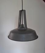 Grijze industriële hanglamp - Metaal, Ophalen, Gebruikt, Metaal, Minder dan 50 cm
