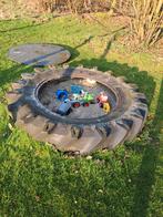 Zandbak van trekkerband. 150cm doorsnee, Ophalen, Gebruikt