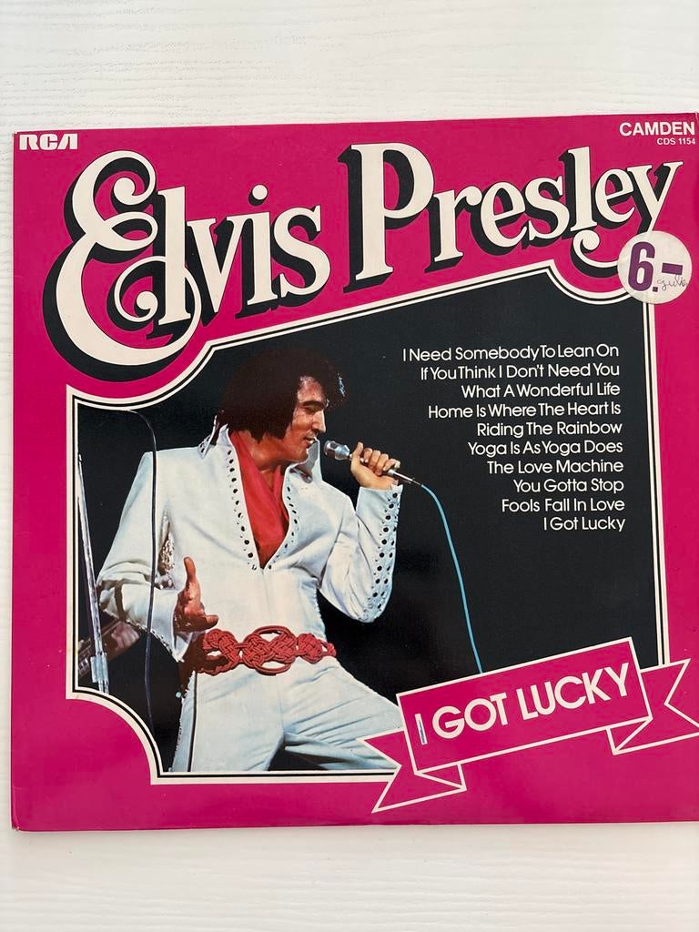 Elvis Presley - I Got Lucky LP (RCA Camden CDS 1154), Ophalen of Verzenden, Zo goed als nieuw, Cd of Plaat