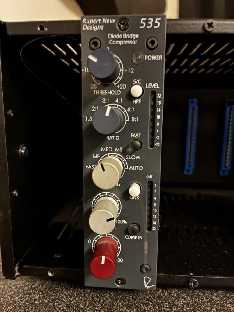 Rupert Neve Designs 535 500 Series Diode Bridge Compressor, Audio, Tv en Foto, Ophalen of Verzenden, Zo goed als nieuw, Audio