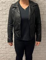 NIEUW! WHY7 echt leren biker jas, rits, zwart, €199,99, Ophalen of Verzenden, Nieuw, Maat 38/40 (M), Zwart