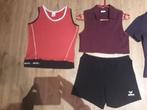 Keuze uit sporttopjes- sportbroekje. Maten M en L, Ophalen of Verzenden, Zo goed als nieuw, Rood