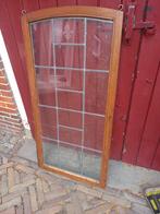 Glas in lood met ornament, Doe-het-zelf en Verbouw, Glas en Ramen, Ophalen, Gebruikt, Minder dan 80 cm, Glas in lood