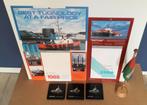 6 Kooren sleepboten., Verzamelen, Scheepvaart, Ophalen, Zo goed als nieuw, Motorboot