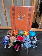 Lidl safari mini's knuffeltjes met koffer, Ophalen of Verzenden