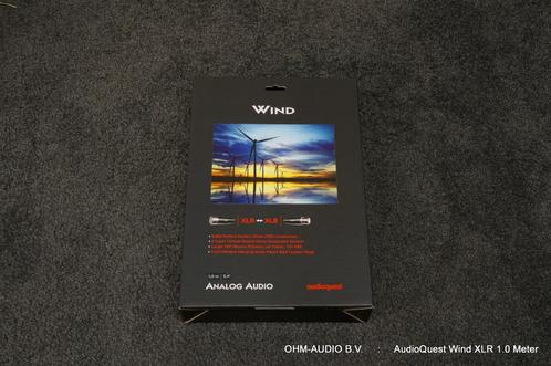 AudioQuest Wind XLR, Gebalanceerde Analoge Interlink, 1.0M, Audio, Tv en Foto, Audiokabels en Televisiekabels, Zo goed als nieuw