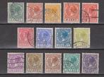 NVPH 149 - 162 geb Wilhelmina 1924 OUD NEDERLAND p/stuk, Verzenden, T/m 1940, Gestempeld