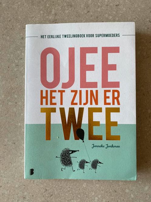 Janneke Jonkman - O jee, het zijn er twee, Boeken, Zwangerschap en Opvoeding, Zo goed als nieuw, Zwangerschap en Bevalling, Ophalen of Verzenden