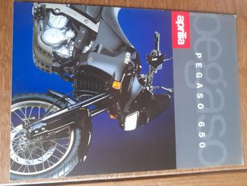 Folder Aprilia 650 Pegaso beschikbaar voor biedingen