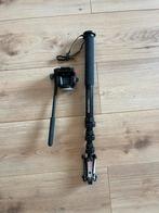 Manfrotto Fluid Video Monopod + videokop, Ophalen of Verzenden, Zo goed als nieuw