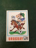 Panini plaatje Mascotte Uruguay WK 1974, Verzamelen, Sportartikelen en Voetbal, Ophalen of Verzenden
