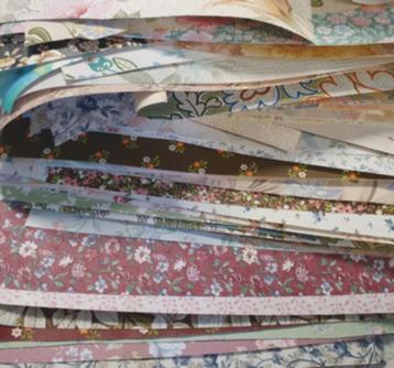 13922 Diy scrapbookpapier vintage behang knutselpapier beschikbaar voor biedingen