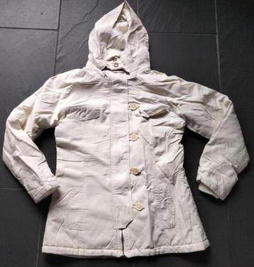 MOOIE beige tussenjas met capuchion merk CARON beschikbaar voor biedingen