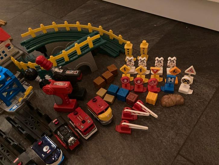 Fisher Price Geo Trax Trein Set - Compleet!, Kinderen en Baby's, Speelgoed | Overig, Gebruikt, Jongen of Meisje, Ophalen of Verzenden