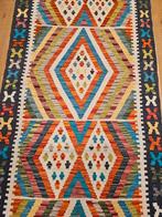 Prachtige handgeweven oosterse kelim 395x86, Info@SlatsAntiek.nl, Vof Slats Antiek, Rechthoekig, Herenstraat 31 leiden