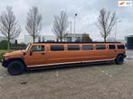 Hummer H2 6.0 V8 Pure 16persoons dsg benzine uniek, Auto's, Automaat, Gebruikt, Leder, Bedrijf