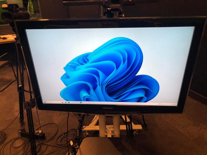 40 inch 40” samsung HD lcd televisie, Audio, Tv en Foto, Televisie-accessoires, Gebruikt, Ophalen