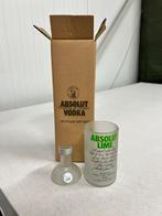 Absolut upcycled Glass Gift Box - Wodka Vodka glas Lime 70cl, Verzamelen, Nieuw, Ophalen of Verzenden, Borrel- of Shotglas